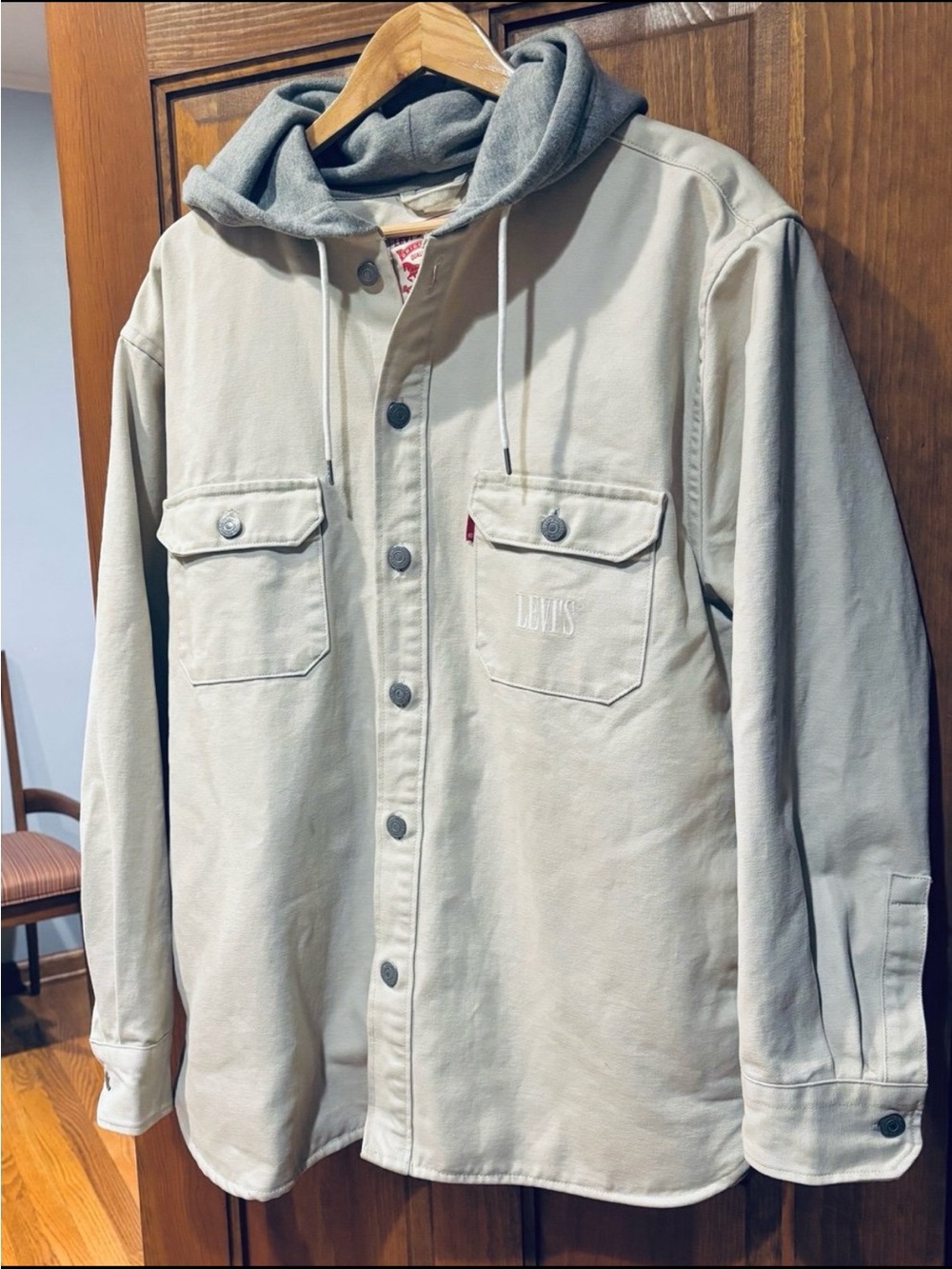 LEVI’S JACKSON Hooded Overshirt - Picture 9 of 11